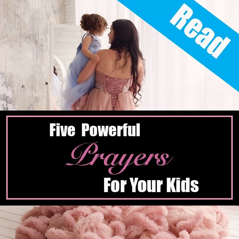 prayers for your kids image