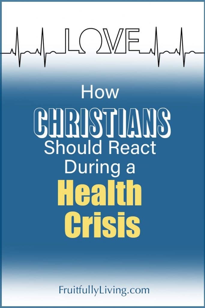 How Christians Should React During a Health Crisis Image