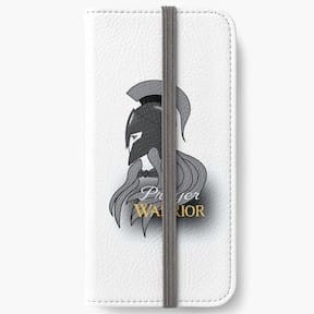 Prayer  warrior iphone wallet