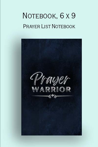 Prayer warrior logbook